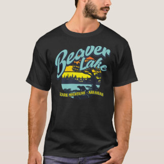 T-shirt Lac Beaver Ozark Mountains Arkansas Retro Vintage