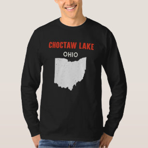T-shirt Lac Choctaw Ohio États-Unis État Amérique Voyage O