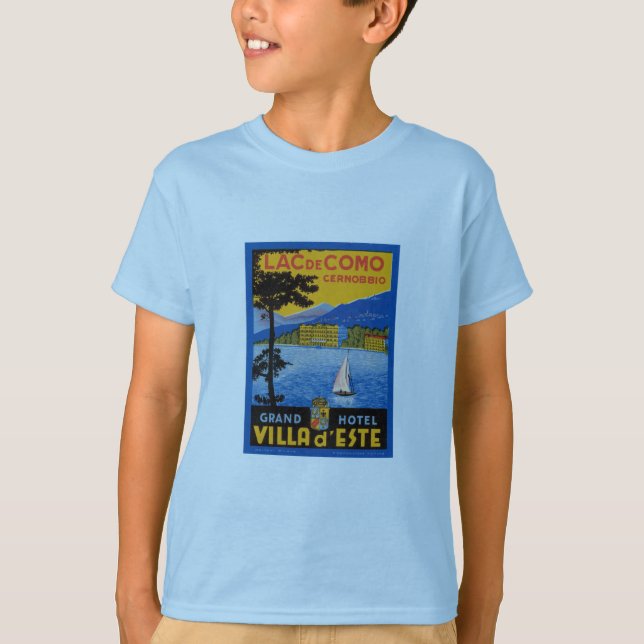 T-shirt Lac de Côme (Devant)