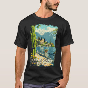T-shirt Lac de Garde Italie Souvenir