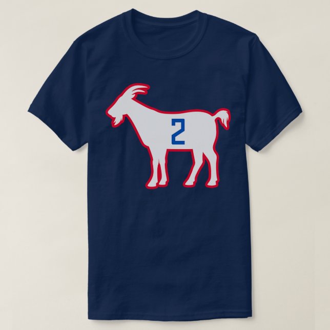 T-shirt LAC GOAT 2 Bleu (Design devant)