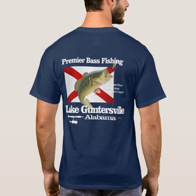 T-shirt Lac Guntersville (Dos)