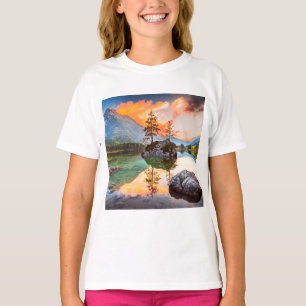 T-shirt Lac Hintersee, Bavière, Allemagne