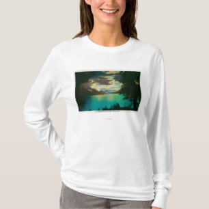 T-shirt Lac Kenai, Alaska avec le rassemblement de tempêt
