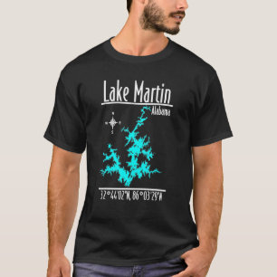 T-shirt Lac Martin Alabama
