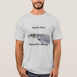 T-shirt Lac north Point Raquette, NY