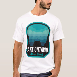 T-shirt Lac Ontario New York Été