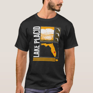 T-shirt Lac Placid Floride Vintage Merch Ville Du Lac Pla