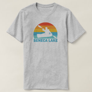 T-shirt Lac Seneca New York Kayak