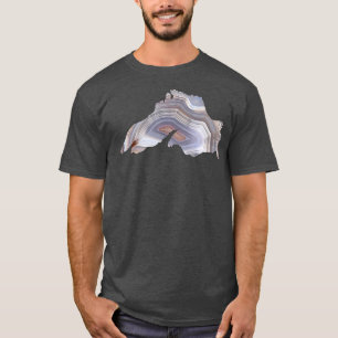 T-shirt Lac Supérieur Agate Grand cadeau pour Rockhounds
