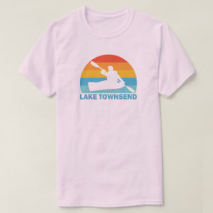 T-shirt Lac Townsend Caroline du Nord Kayak