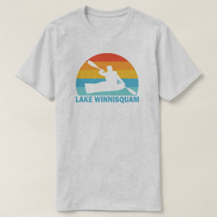 T-shirt Lac Winnisquam New Hampshire Kayak