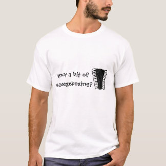 T-shirt l'accordéon, aiment un peu de, squeezeboxing ?