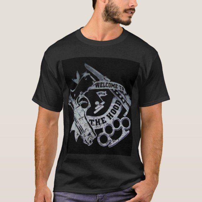 T-shirt l'accueil au capot, 1. 8. 7   à moi ceci est… (Devant)