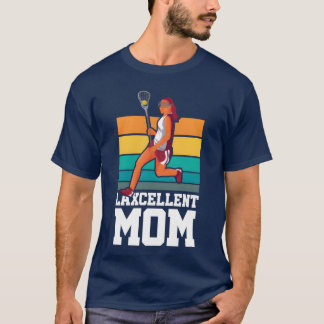 T-shirt Lacellent Mom Mothers Day Sports Athlete retro