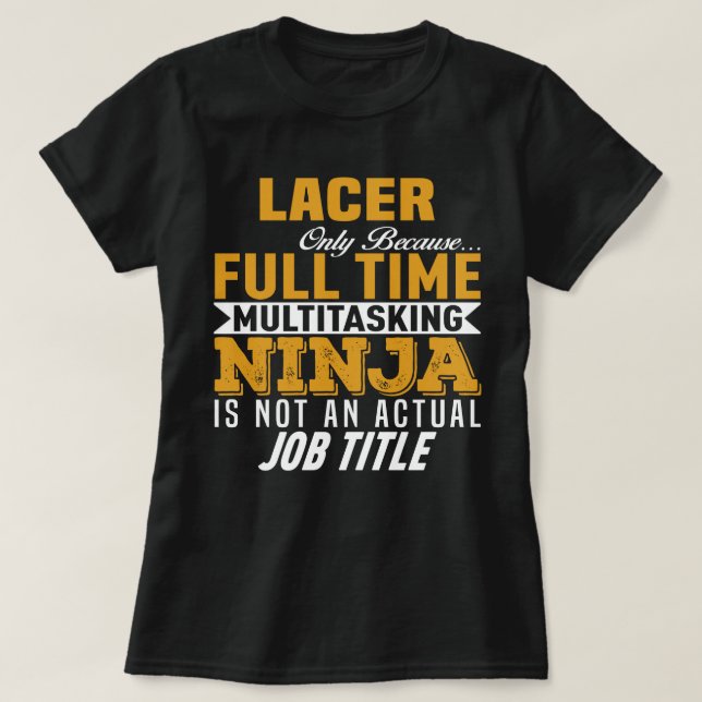 T-shirt Lacer (Design devant)