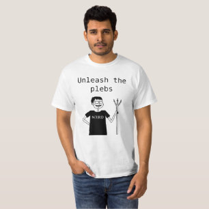T-shirt Lâchez les plébéiens !