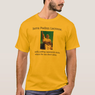 T-shirt Lacrosse. d'aumôniers de Serra