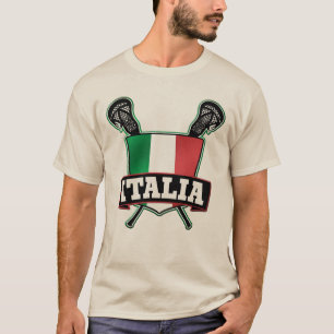 T-shirt Lacrosse de l'Italie Italie