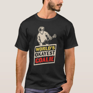 T-shirt Lacrosse Goalie Vintage Dens Lax