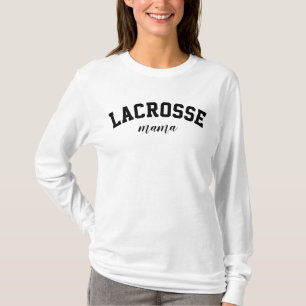 T-shirt Lacrosse Mama Cute Sports Maman University College