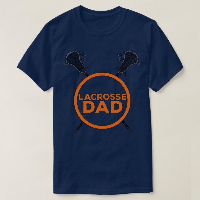 T-shirt Lacrosse Papa (Design devant)