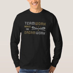 T-shirt Lacrosse Player Lax Sport Teamwork Drôle cadeau