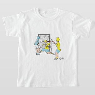 T-Shirt : Lacrosse Players .