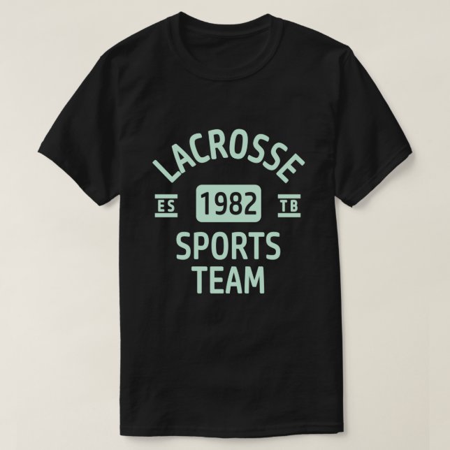 T-shirt Lacrosse Team Lacrosse 11 (Design devant)