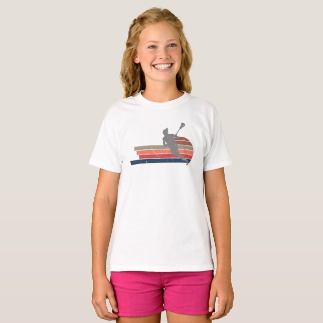 T-shirt Lacrosse vintage (Devant entier)