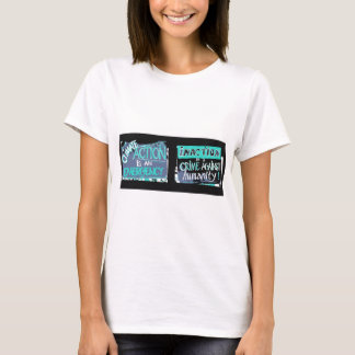 T-shirt L'action de climat est une urgence ; inaction un