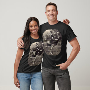 T-shirt L'actrice Vintage Broadway chevauchant une autruch