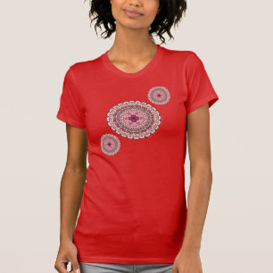 T-shirt Lacy Valentine's Day Chemise noire femme