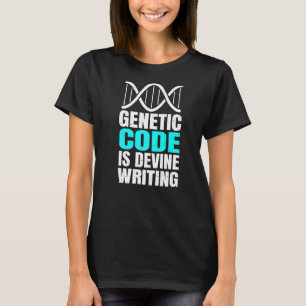 T-shirt L'Adn Science Vie Code génétique Est L'Écriture De