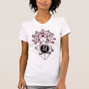 T-shirt Lady Art déco Leo