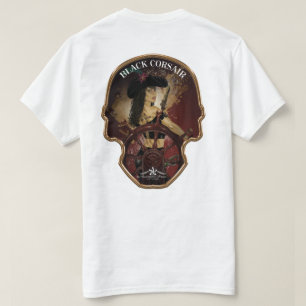 T-shirt Lady Black Corsair
