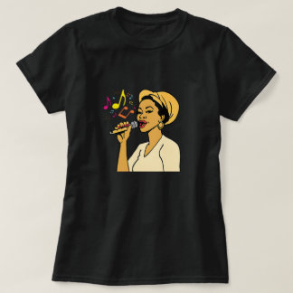 T-shirt Lady Chante Les Hits