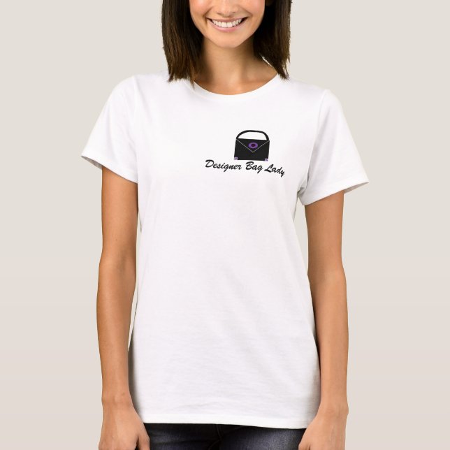 T-shirt Lady du sac concepteur (Devant)