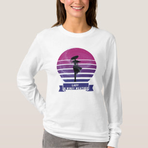 T-shirt Lady in Winather Long Manche