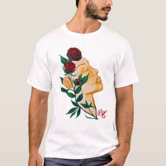 T-shirt Lady Rose Graphic Tee
