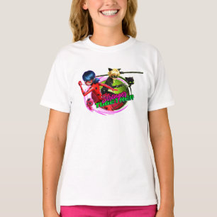 T-shirt Ladybug & Cat Noir   Ensemble plus fort