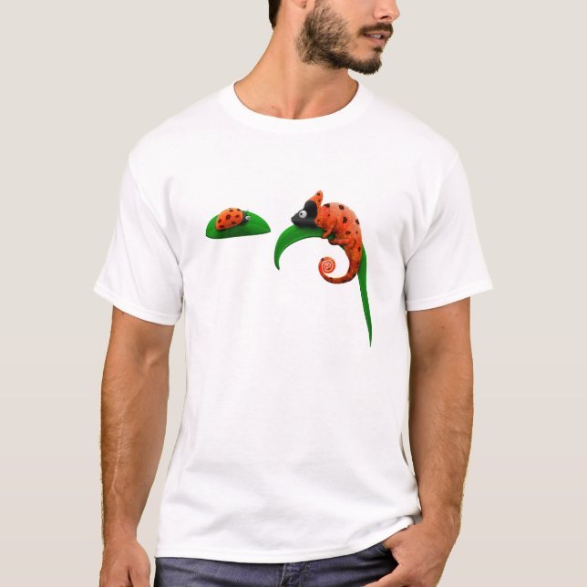T-shirt Ladybug et Chameleon (Devant)