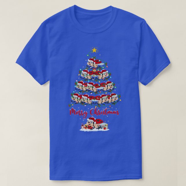 T-shirt Ladybug Insects Lover Matching Santa Ladybug Chris (Design devant)
