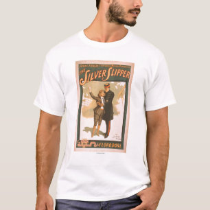 T-shirt L'affiche argentée #1 de théâtre musical de