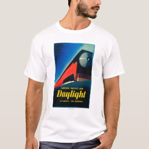 T-shirt L'affiche promotionnelle de train de lumière du