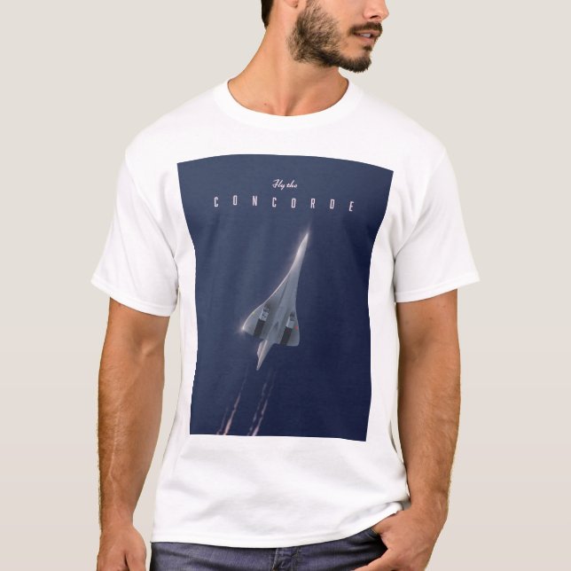 T-shirt L'affiche Voyage de Concorde (Devant)