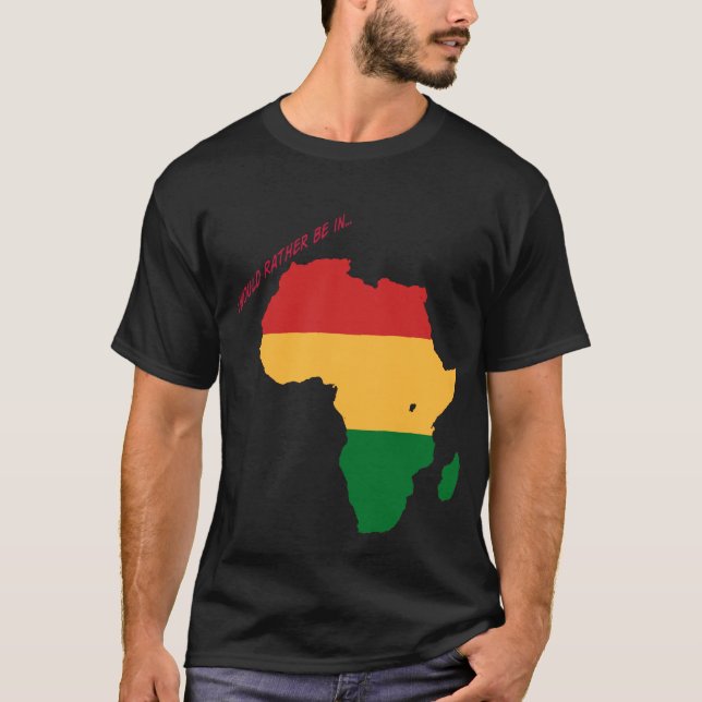 T-shirt L'Afrique (Devant)