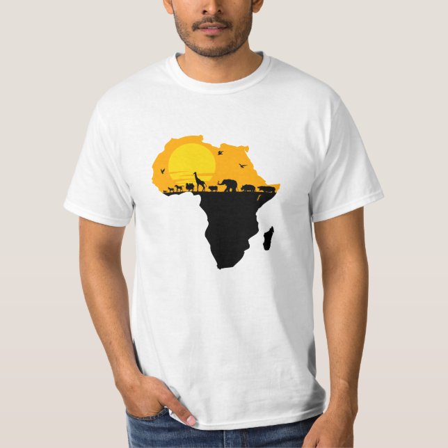 T-shirt L'Afrique (Devant)