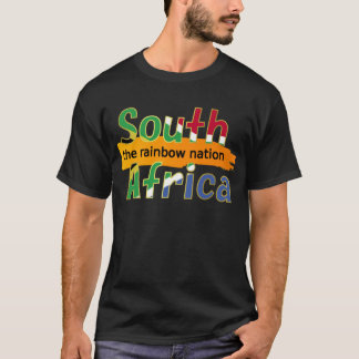 T-shirt L'Afrique du Sud : la nation d'arc-en-ciel