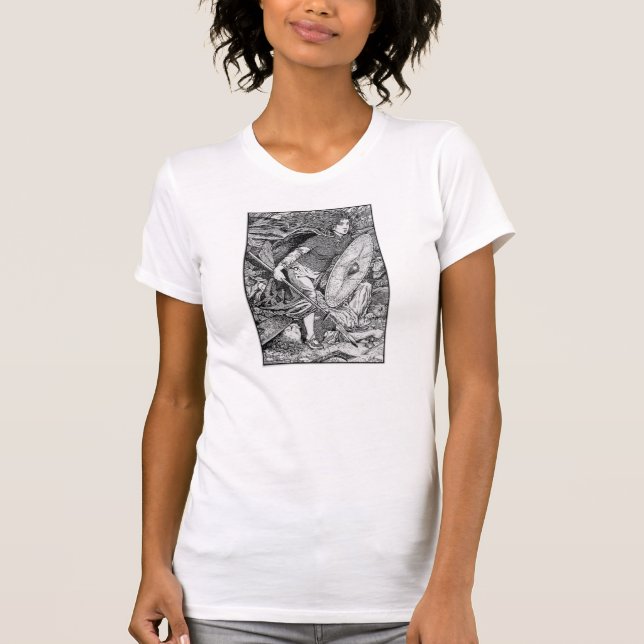 T-shirt Lagertha Shield Maiden (Devant)